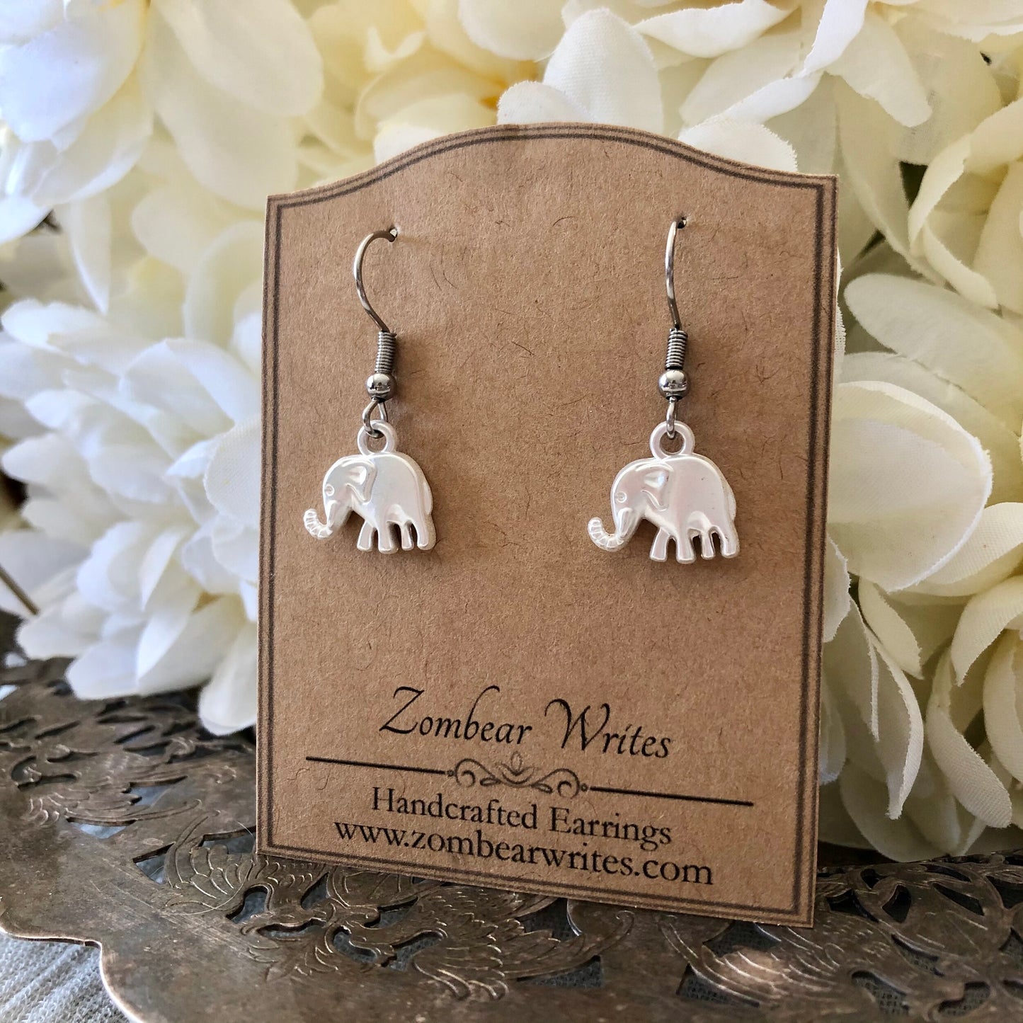 Elephant Earrings