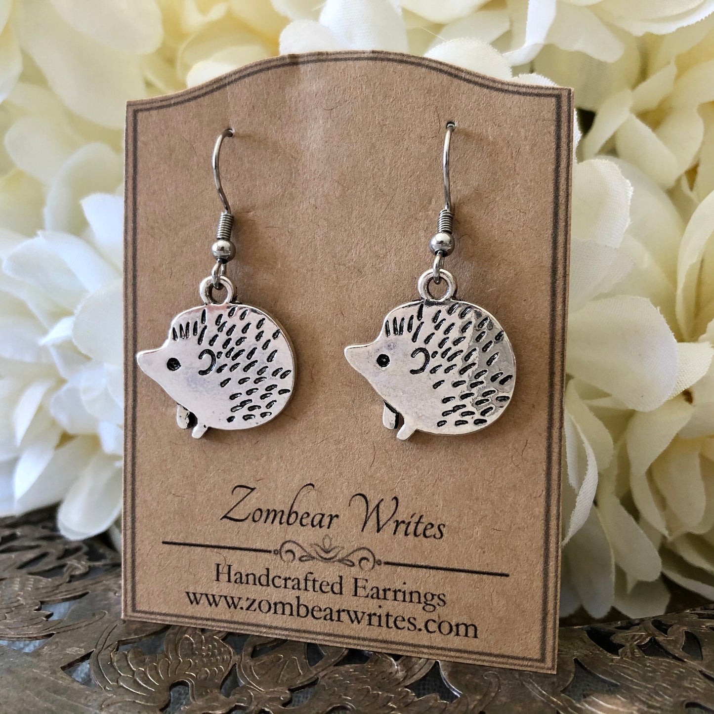 Hedgehog Earrings