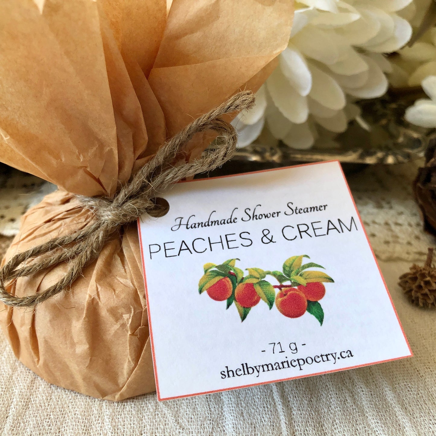 Peaches and Cream - Shower Steamer