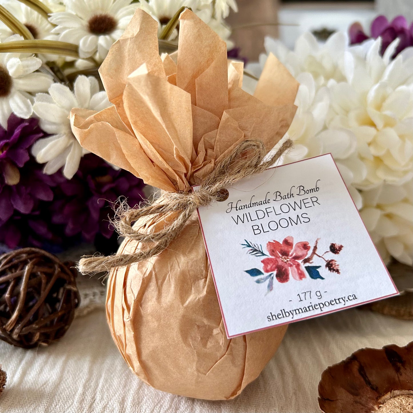 Wildflower Blooms - Jumbo Bath Bomb