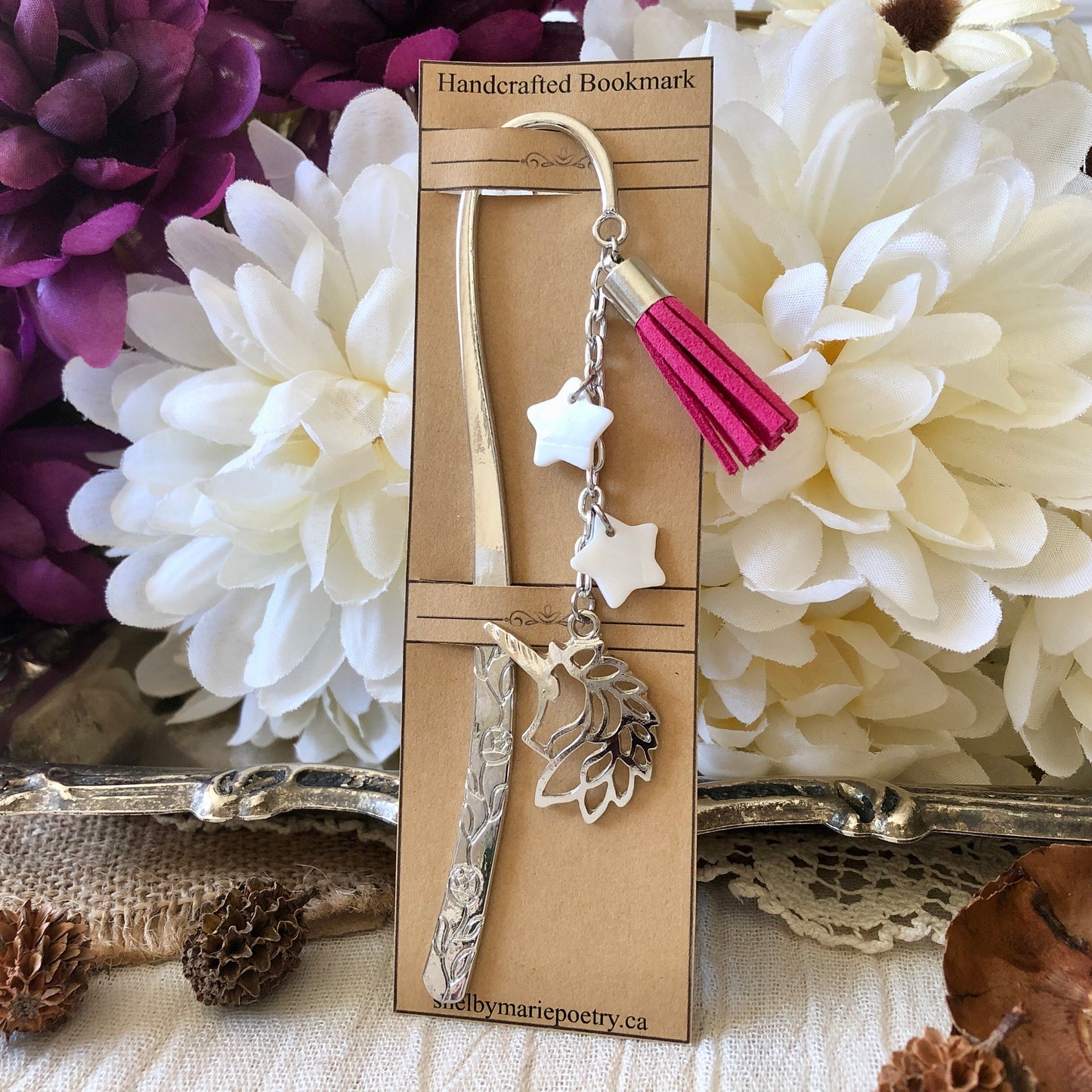 Stardust Unicorn Bookmark