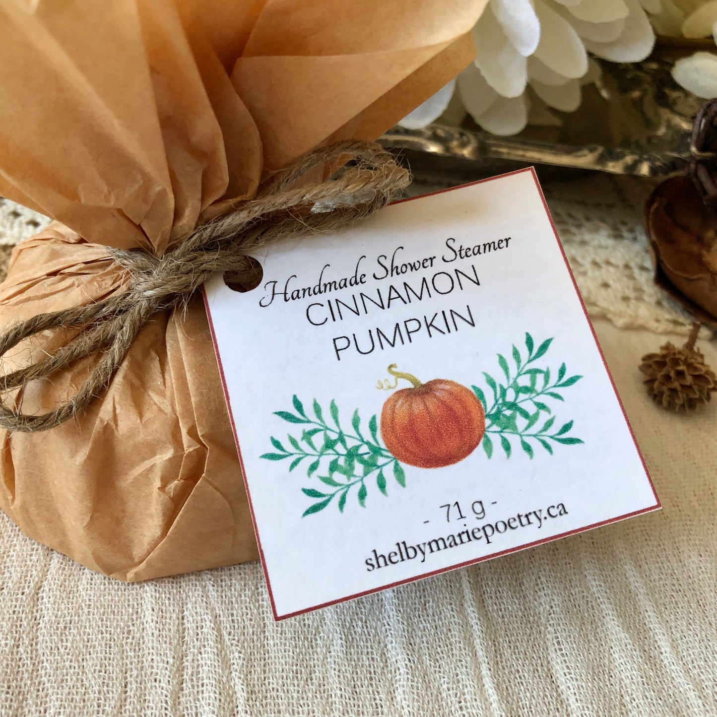 Cinnamon Pumpkin - Shower Steamer