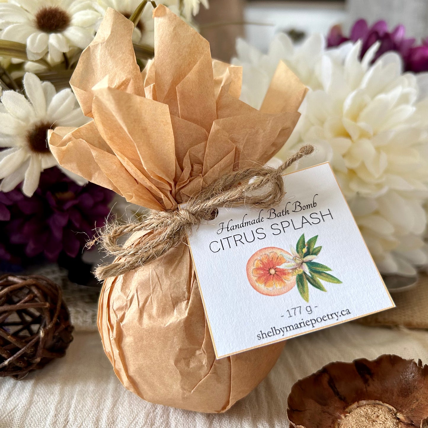 Citrus Splash - Jumbo Bath Bomb