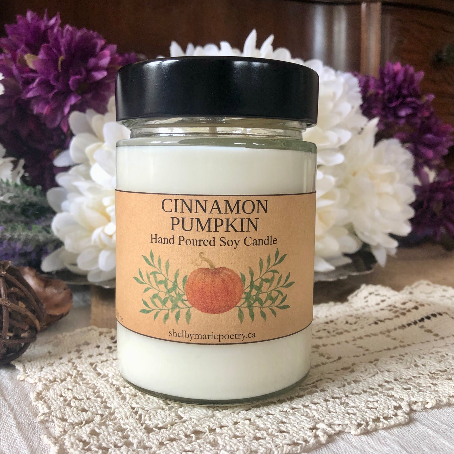 Cinnamon Pumpkin Soy Candle
