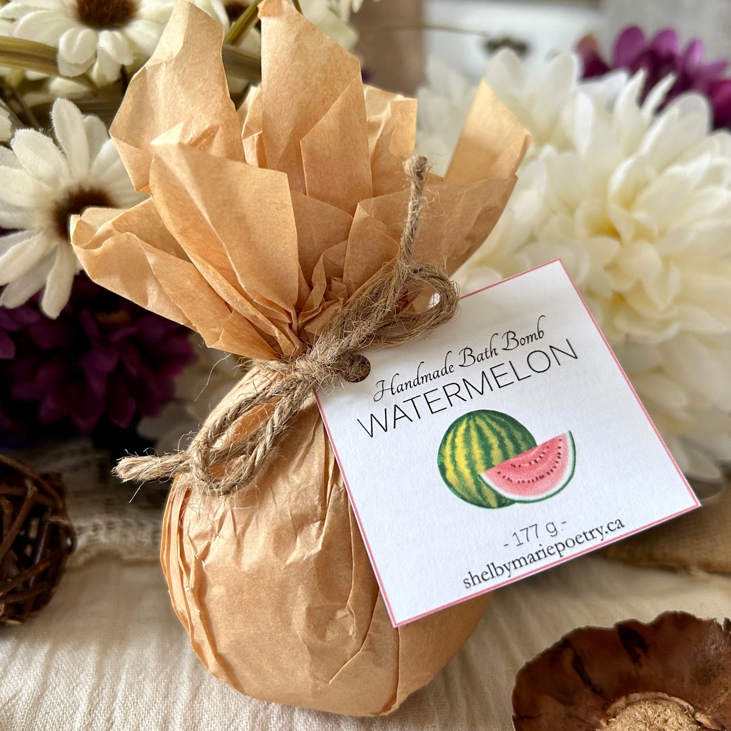 Watermelon - Jumbo Bath Bomb