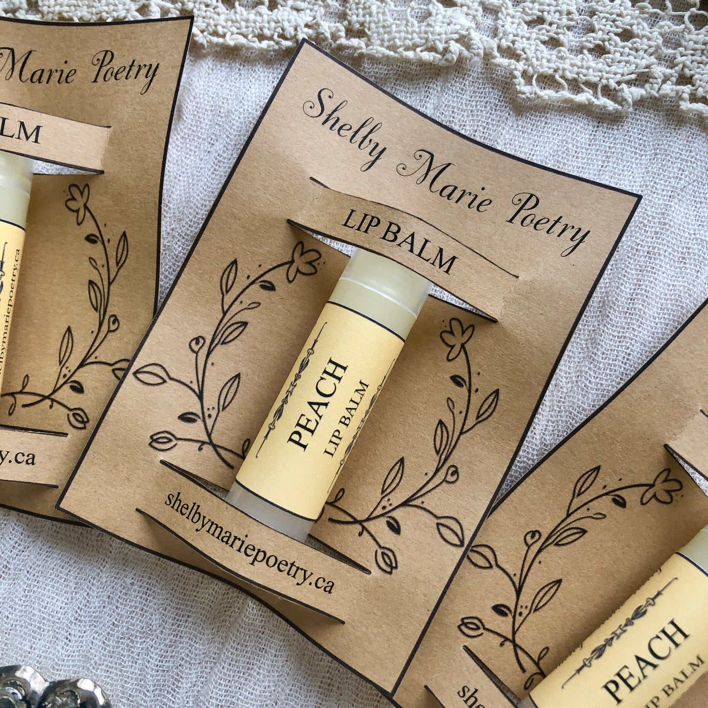 Peach Lip Balm
