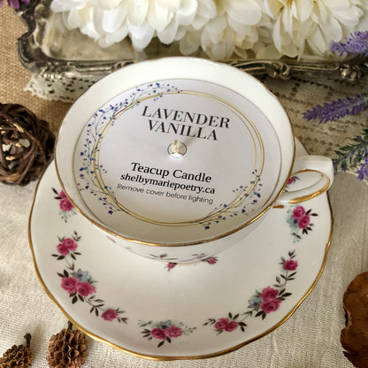 Teacup Candle - Lavender Vanilla
