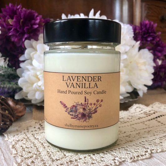 Lavender Vanilla Soy Candle