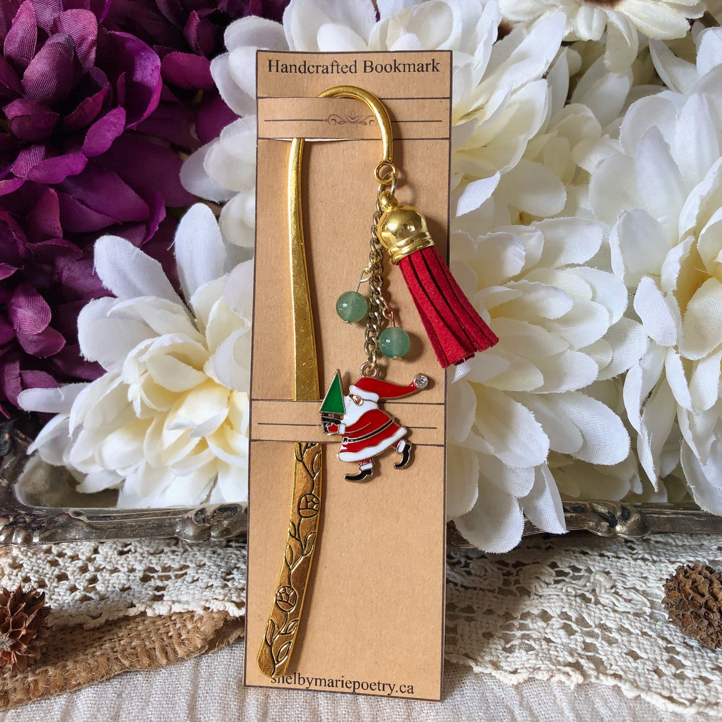 Santa Bookmark