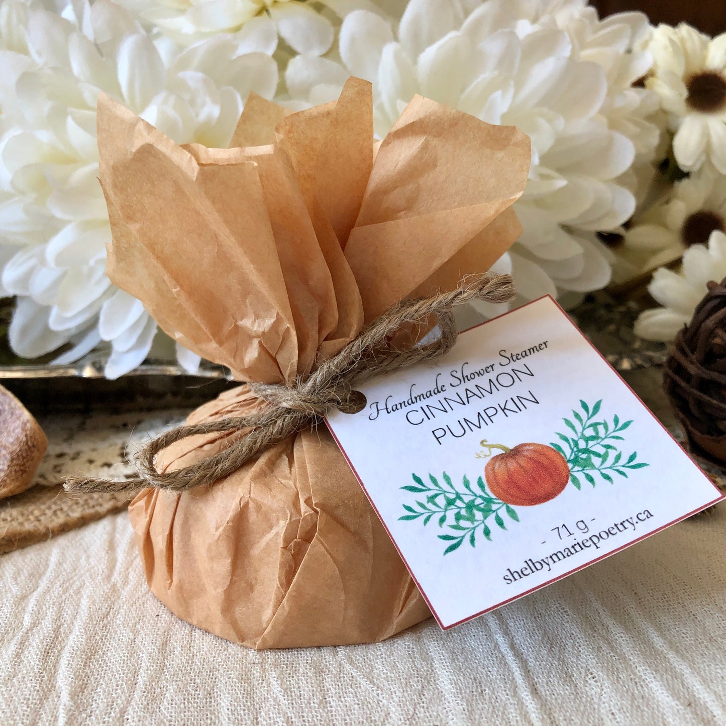 Cinnamon Pumpkin - Shower Steamer