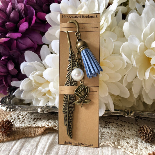 Antique Rose Bookmark