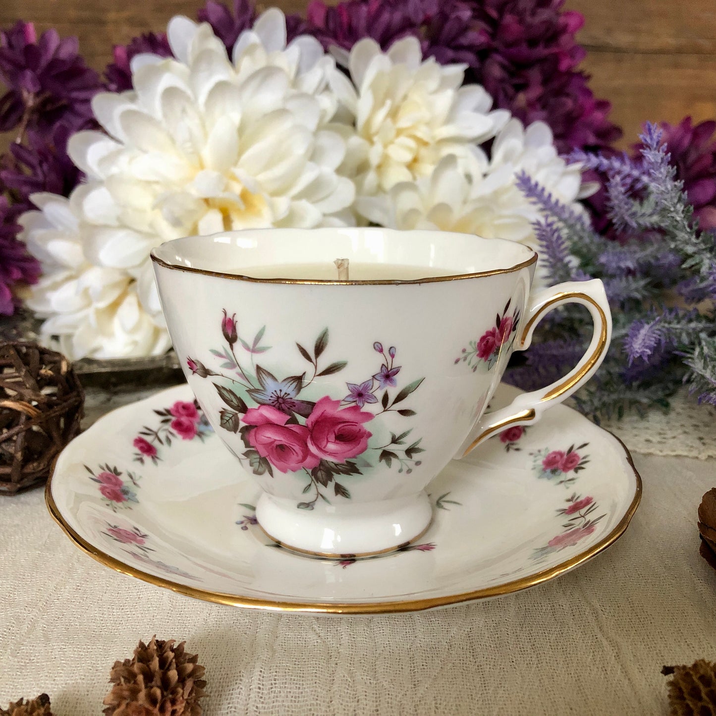 Teacup Candle - Lavender Vanilla