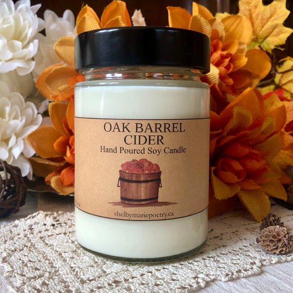 Oak Barrel Cider - Soy Candle