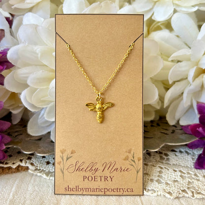 Honey Bee Necklace