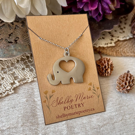 Elephant - Stainless Steel Necklace