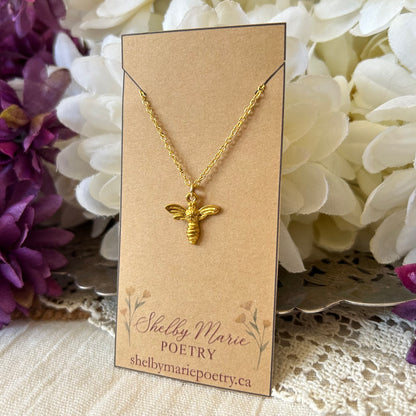 Honey Bee Necklace