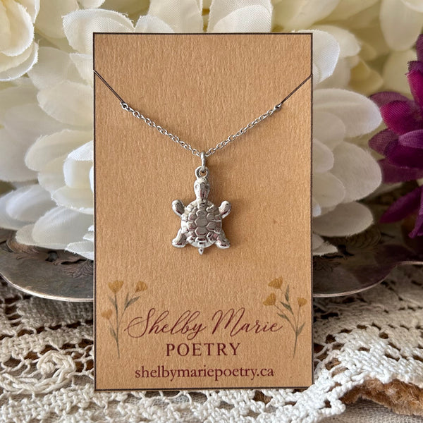 Turtle - Stainless Steel Necklace
