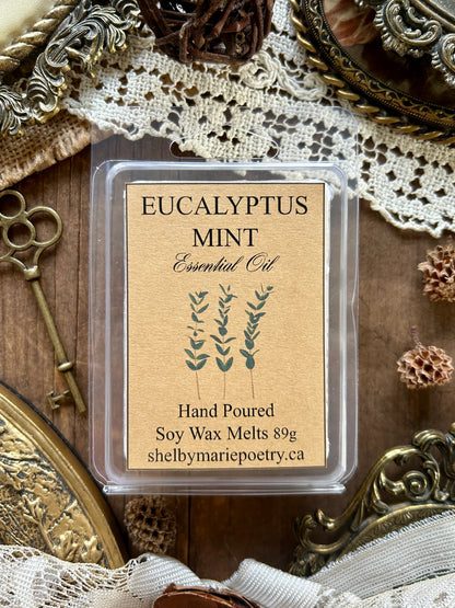 Eucalyptus Mint Essential Oil - Soy Wax Melts