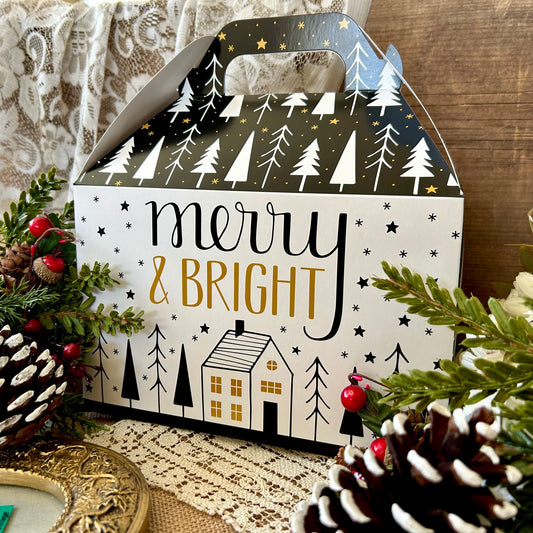 Merry and Bright Bath and Body Gift Box