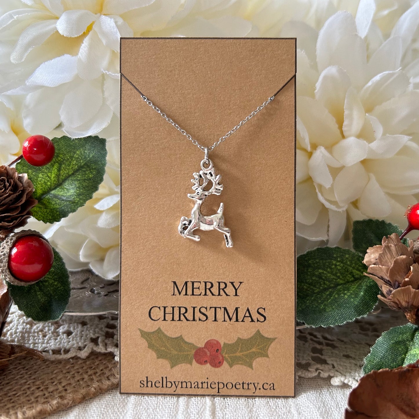 Reindeer Necklace