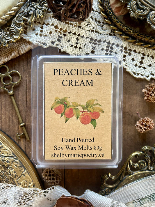 Peaches and Cream - Soy Wax Melts