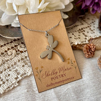Dragonfly - Stainless Steel Necklace