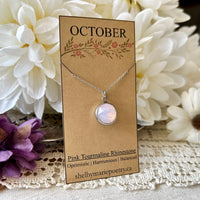 October Birthstone Necklace
