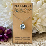 December Birthstone Necklace