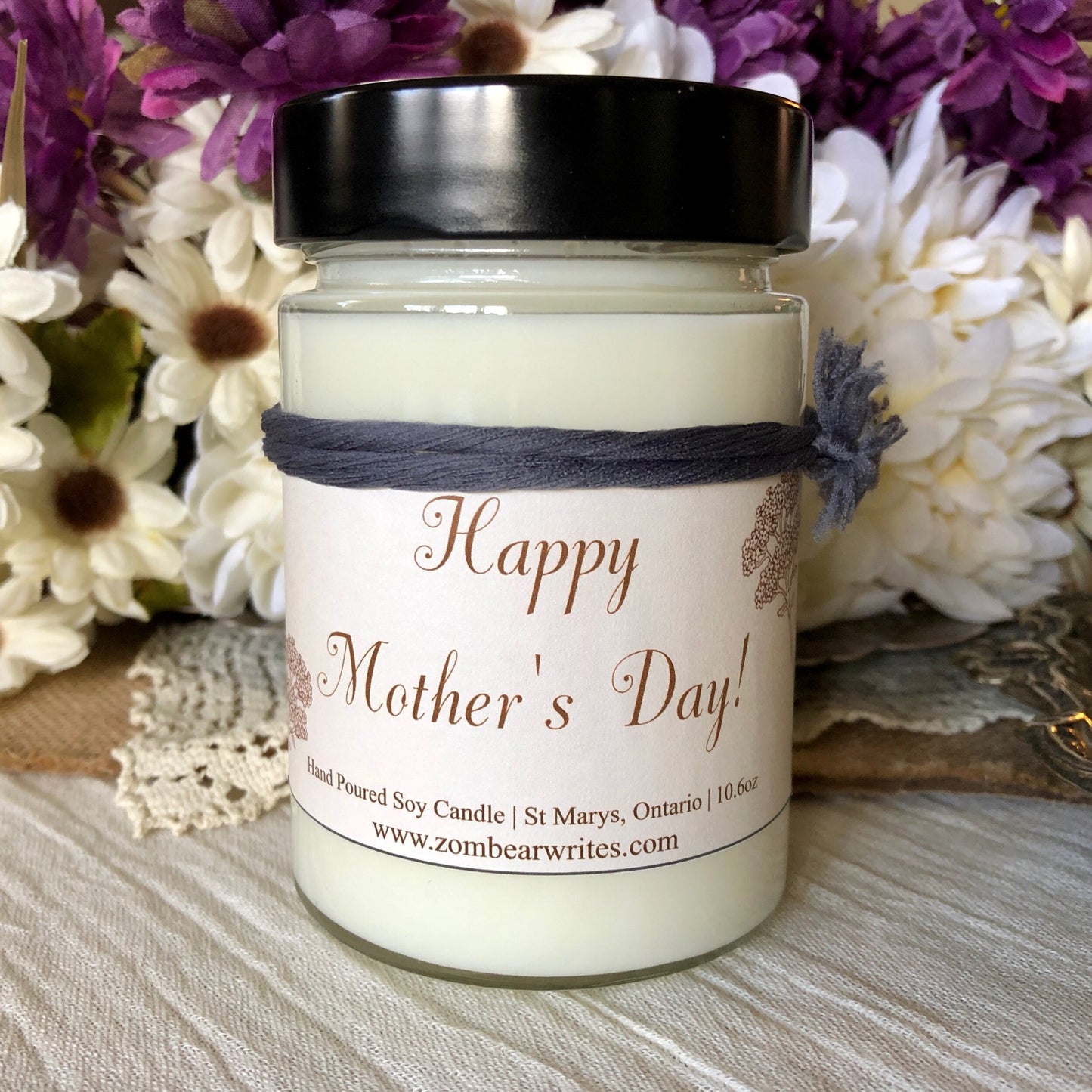 Happy Mother's Day Candle