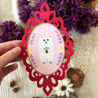 Beasty Wall Plaque - Ruby
