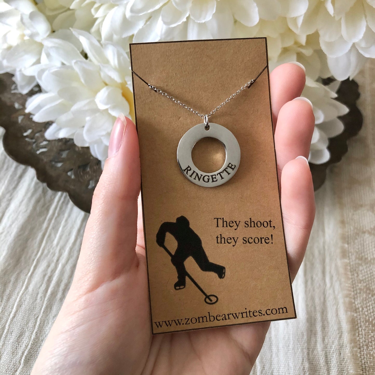 Ringette Necklace - Stainless Steel