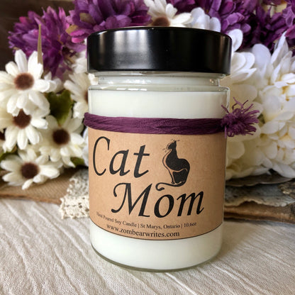 Cat Mom Candle