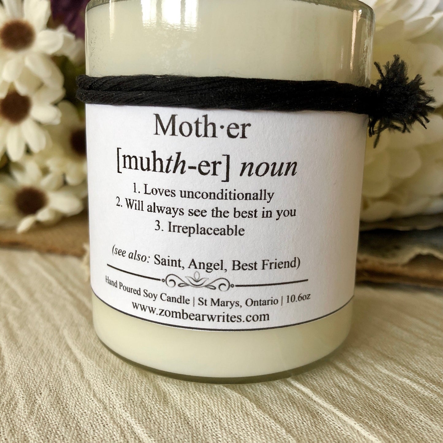 Mother Definition Candle