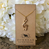 Treble Clef Necklace