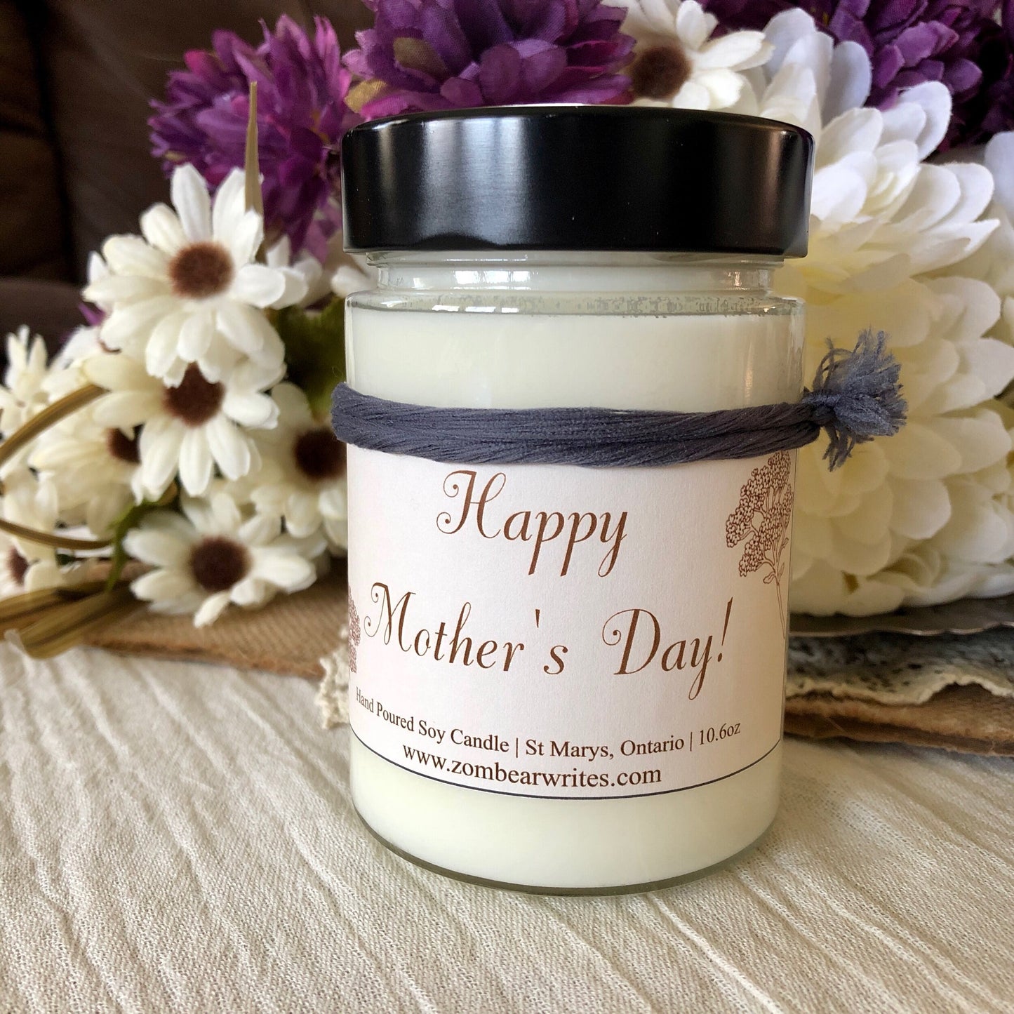 Happy Mother's Day Candle