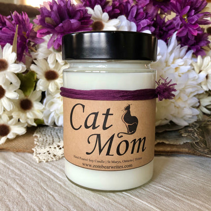 Cat Mom Candle