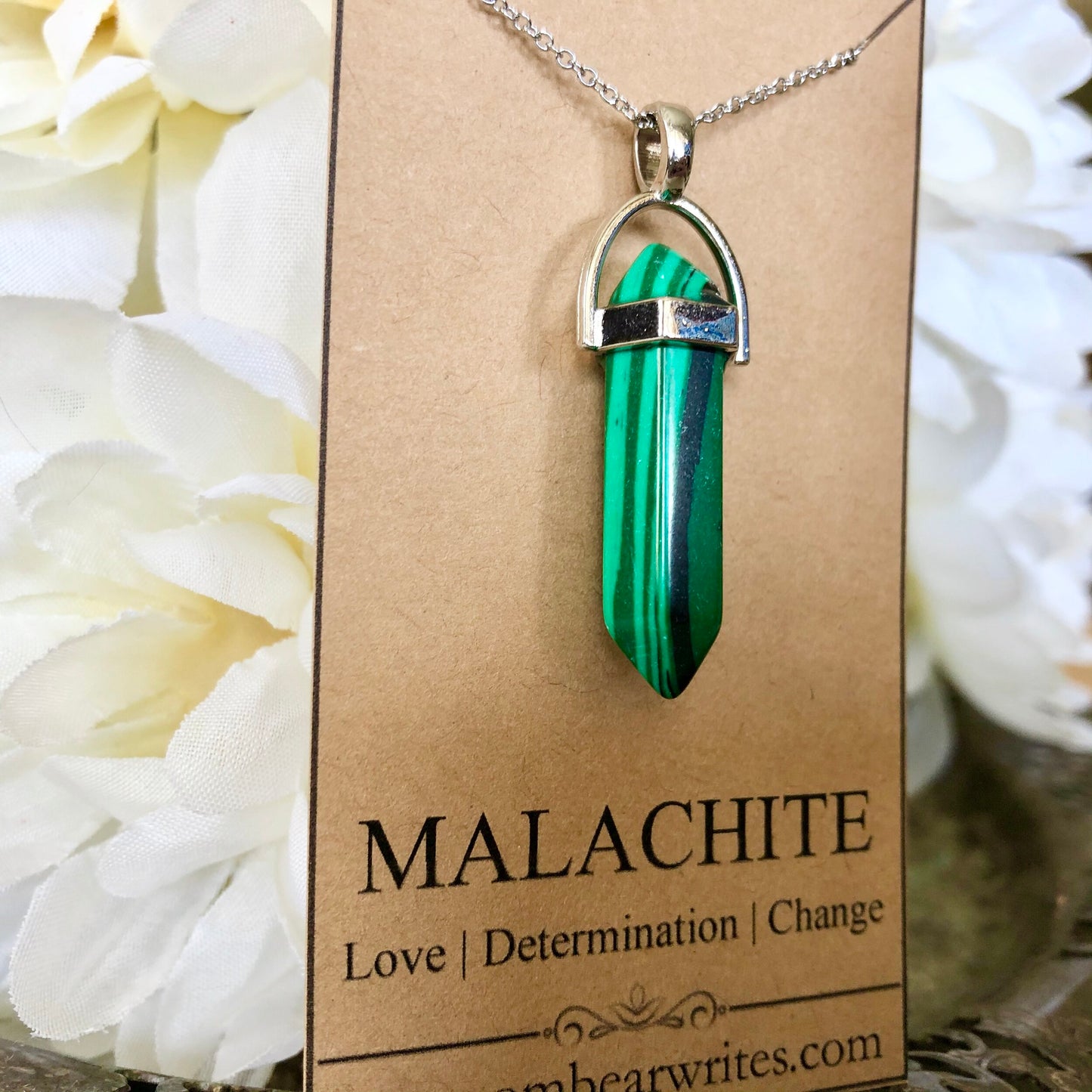Malachite - Natural Gemstone Necklace
