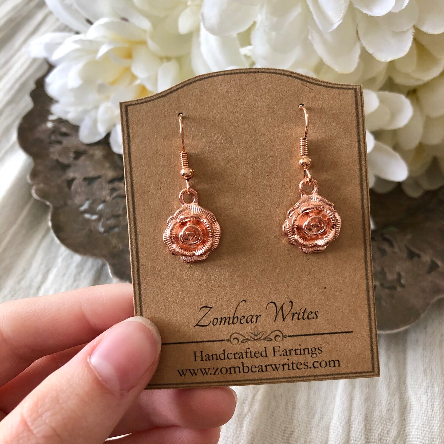 Rose Earrings