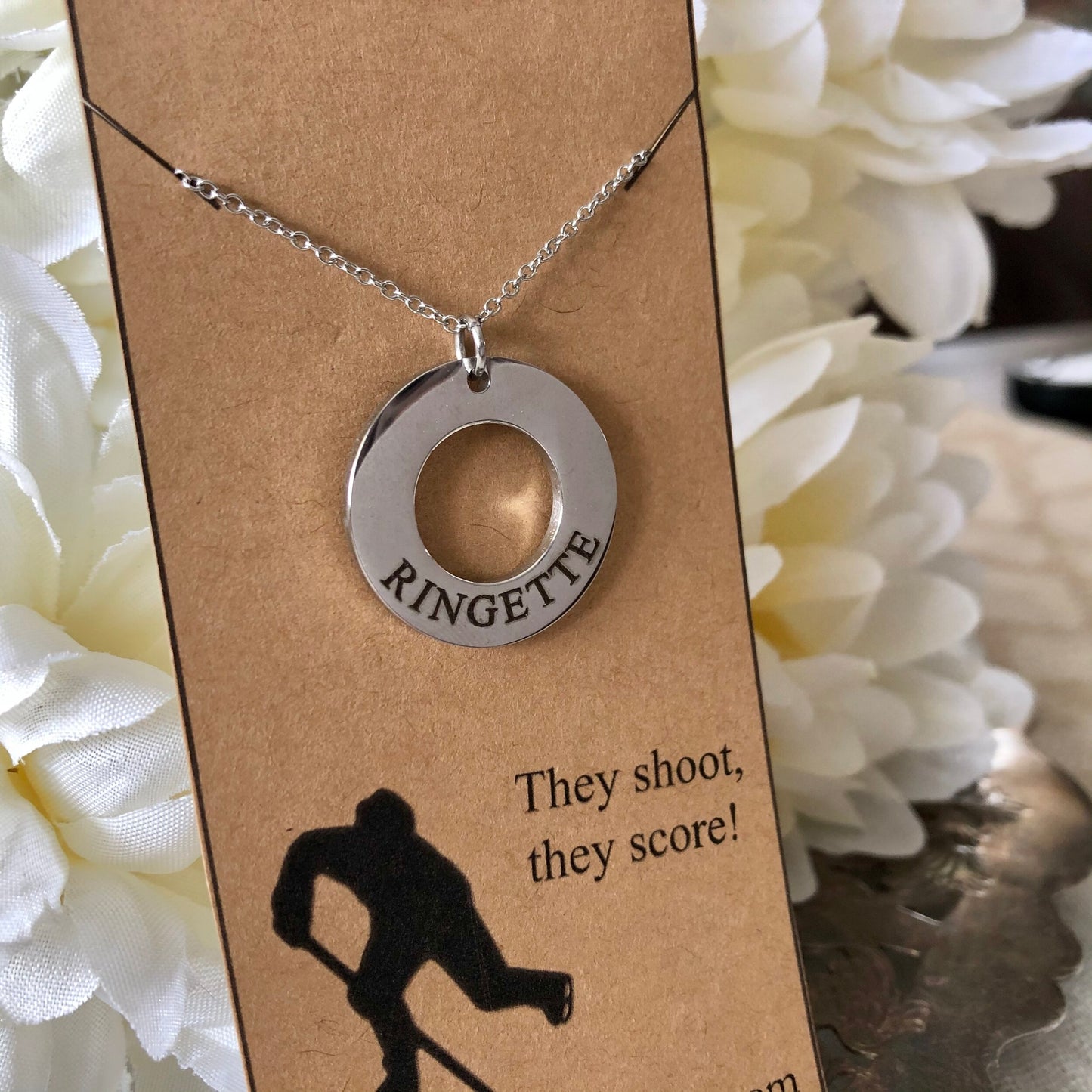 Ringette Necklace - Stainless Steel