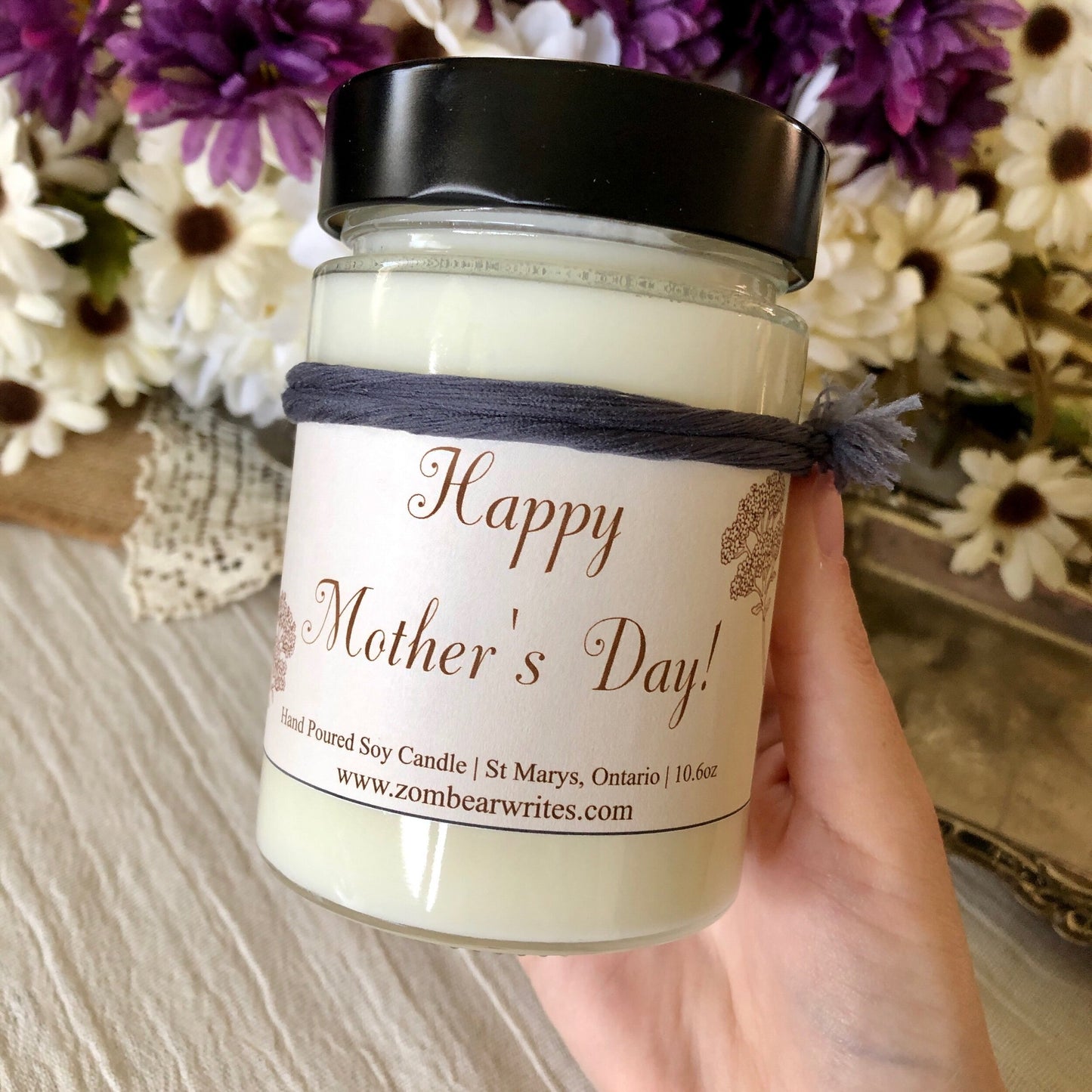 Happy Mother's Day Candle