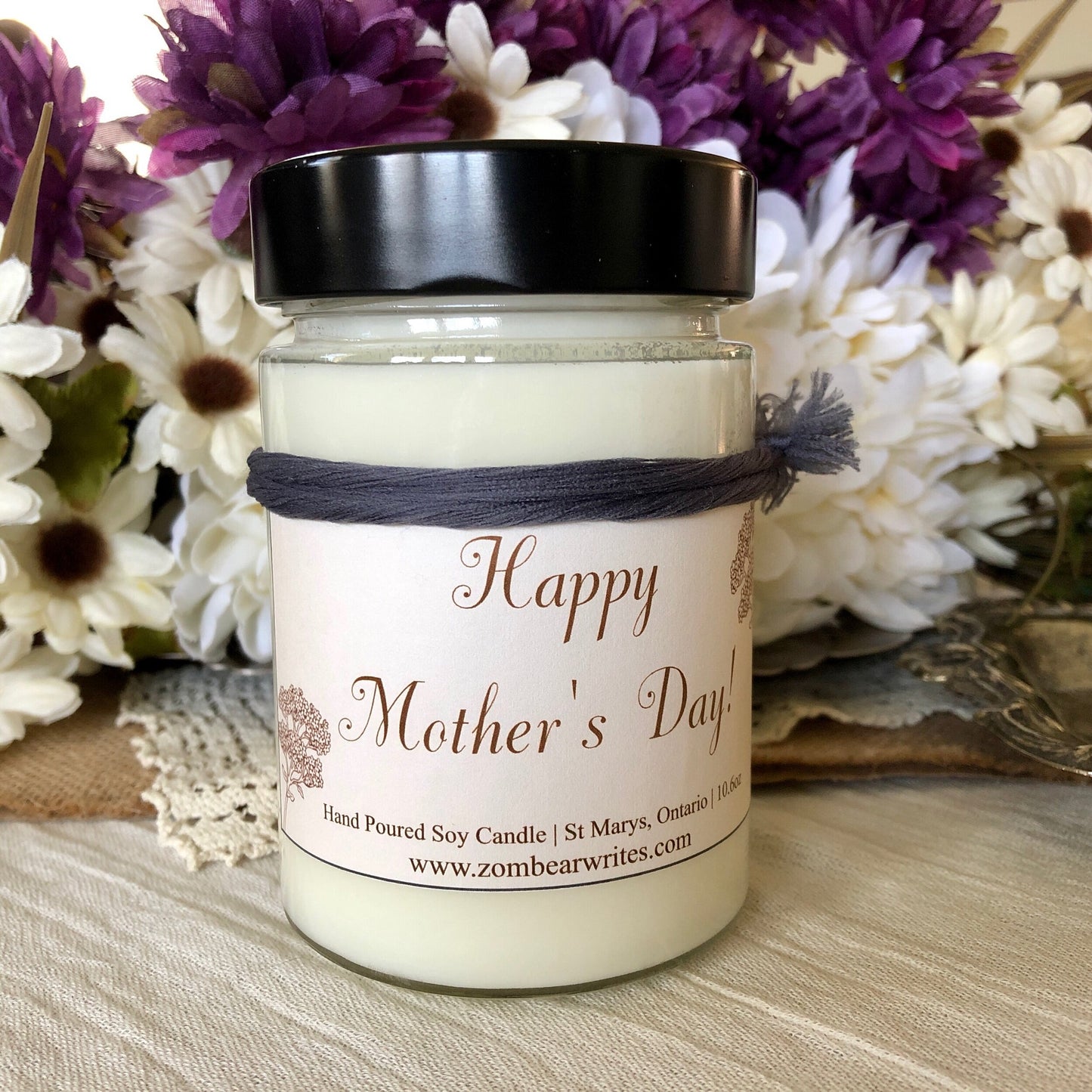 Happy Mother's Day Candle