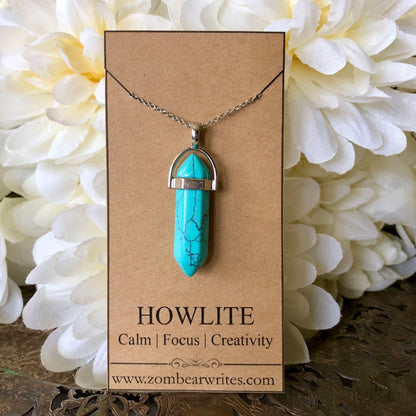 Howlite - Natural Gemstone Necklace