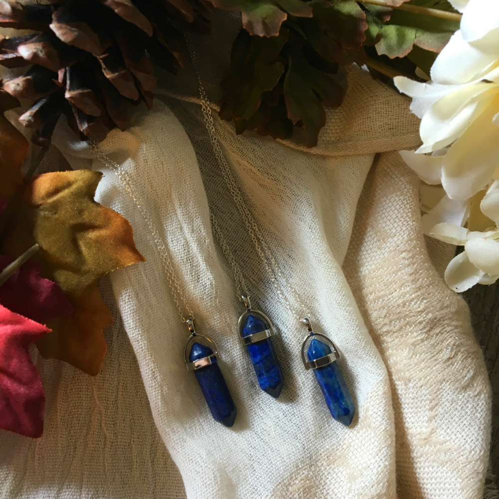Lapis Lazuli - Natural Gemstone Necklace