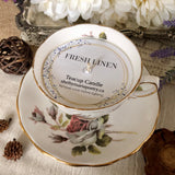 Teacup Candle - Fresh Linen