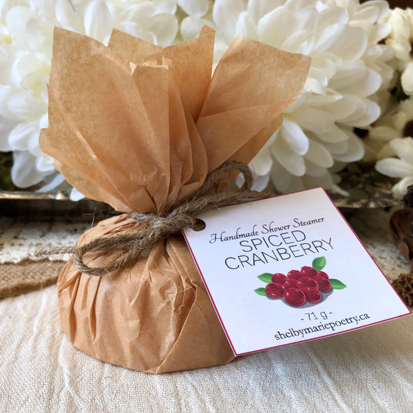 Spiced Cranberry - Shower Steamer