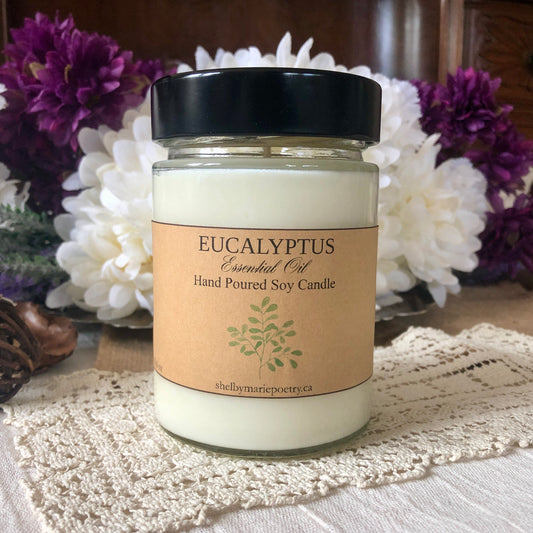 Eucalyptus Essential Oil Soy Candle