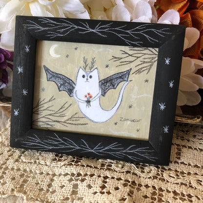 Winged Beasty - Framed Original