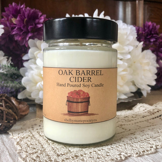 Oak Barrel Cider Soy Candle