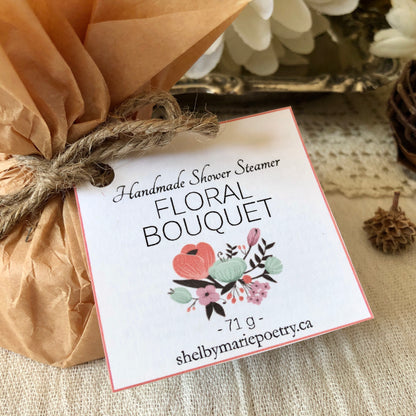 Floral Bouquet - Shower Steamer