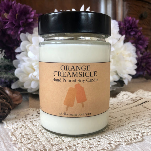 Orange Creamsicle Soy Candle